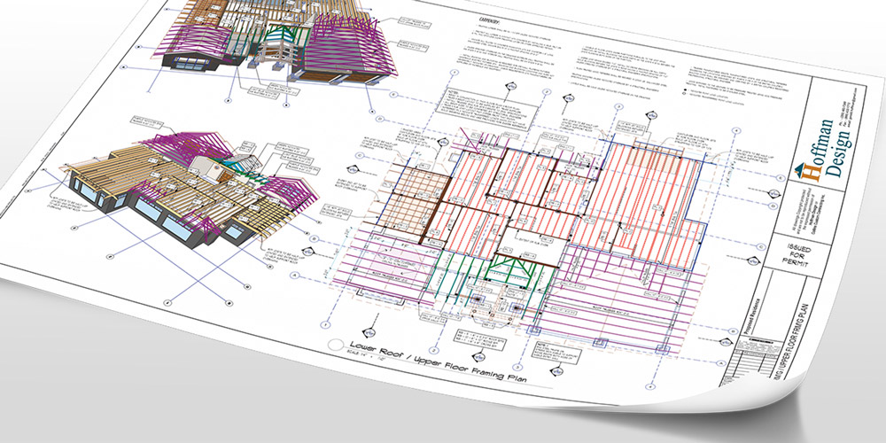 Construction Drawing Blueprint printing